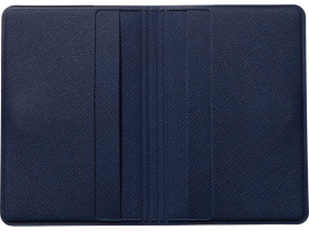 Футляр-книжка на 4-е карты с RFID Favor, темно-синий