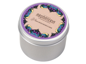 Набор: платок Каменный цветок и свеча Утонченность (зеленый, сиреневый)