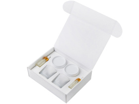 Набор для создания 2-х ароматических свечей: имбирный пряник, рождественская елка (без лого LM)