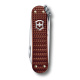 Нож-брелок VICTORINOX Classic SD Precious Alox "Hazel Brown", 58 мм, 5 функций, коричневый
