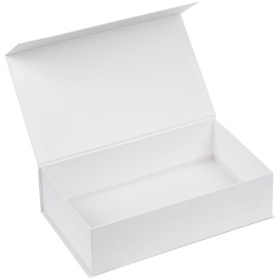 Коробка «Предвкушение волшебства» с ложементом и шубером, белая с синим
