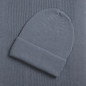 Шапка Nobilis Mono, серая (стальная)