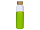 Бутылка для воды стеклянная Refine, в чехле, 550 мл, зеленое яблоко