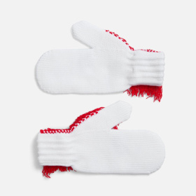 Варежки «Игогошки», с красной гривой