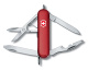 Нож-брелок VICTORINOX Midnight Manager, 58 мм, 10 функций, красный