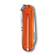 Нож-брелок VICTORINOX Classic SD Colors "Fire Opal", 58 мм, 7 функций, полупрозрачный оранжевый