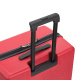 Чемодан TORBER Elton, красный, ABS-пластик, 41 х 28 х 68 см, 64 л