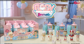 Baby Secrets Bottle Surprise, коллекционная куколка в бутылочке, 6 шт. в ассортименте, 6 шт в дисплее