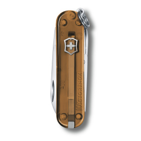 Нож-брелок VICTORINOX Classic SD Colors "Chocolate Fudge", 58 мм, 7 функций, карамельный