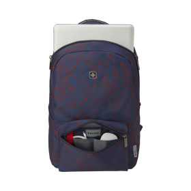 Рюкзак WENGER 16'', синий с рисунком, полиэстер, 36 x 25 x 45 см, 22 л