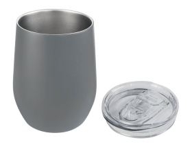 Термокружка Vacuum mug C1, soft touch, 370мл, серый
