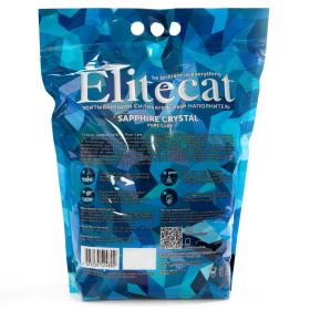 ELITECAT Наполнитель впитывающий силикагель без запаха "Crystal Pure", 7.6л