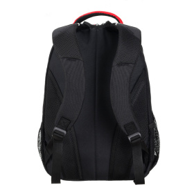 Рюкзак TORBER ROCKIT с отделением для ноутбука 15.6", чёрный/красный, нейлон, 32 х 14 х 50 см, 22л