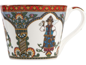 Чайная пара Русские сказки (разноцветный)
