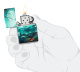 Зажигалка ZIPPO Graveyard с покрытием 540 Matte, латунь/сталь, разноцветная, 38x13x57 мм