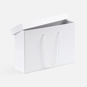 Коробка Handgrip, горизонтальная, белая