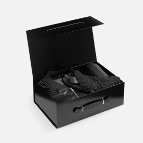 Коробка складная Holdfold, L, черная