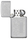 Зажигалка ZIPPO Slim® Venetian® с покрытием High Polish Chrome, латунь/сталь, 30x10x55 мм