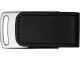 Флеш-карта USB 2.0 16 Gb с магнитным замком Vigo, черный/серебристый