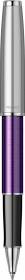 Ручка-роллер Parker Sonnet Essentials Violet SB Steel CT, цвет чернил black, перо: F,  в подарочной упаковке.