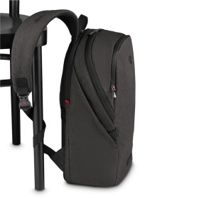 Рюкзак WENGER MX Light 16”, серый, 100% полиэстер, 31х20х44 см, 21 л