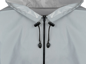 Дождевик светоотражающий Sunny reflector с чехлом (серый, серебристый)