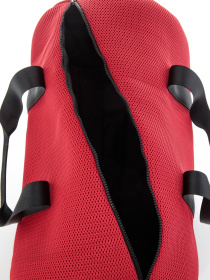 СУМКА ДОРОЖНАЯ ТКАНЬ Спортивные сумки Цвет: красный, 25x50x25 см