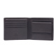 Бумажник KLONDIKE Claim, натуральная кожа в коричневом цвете, 12 х 2 х 9,5 см