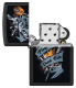 Зажигалка ZIPPO Darts с покрытием Black Matte, латунь/сталь, черная 38x13x57 мм