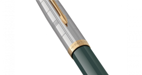 Шариковая ручка Parker 51 Premium Forest Green GT стержень: M, цвет чернил: black, в подарочной упаковке.