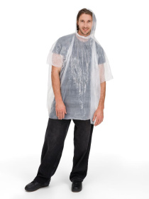 Дождевик в круглом футляре Nimbus, голубой