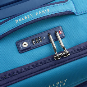 Чемодан 2-х колесный DELSEY BROCHANT 3 22.5 x 37,5 x 39 см синий, голубой