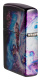 Зажигалка ZIPPO Universe Astro с покрытием 540 Tumbled Chrome, латунь/сталь, сиреневая, 38x13x57 мм