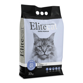 ELITECAT Наполнитель комкующийся с ароматом свежести "Fresh", 11.4л / 10кг