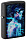 Зажигалка ZIPPO Cyborg Woman с покрытием Black Light, латунь/сталь, черная, матовая 38x13x57 мм