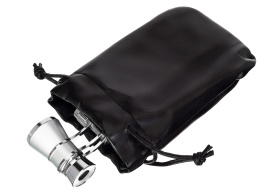 Театральный бинокль Levenhuk Broadway 325B, серебристый