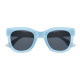 Очки солнцезащитные ZIPPO, женские, голубые/белые, оправа из поликарбоната