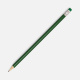 Карандаш простой Hand Friend с ластиком, зеленый