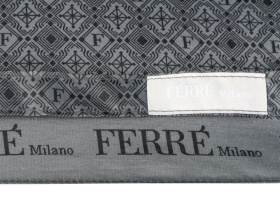 Зонт складной автоматический Ferre Milano, серый
