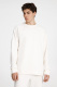 Свитшот унисекс S1, молочно-белый