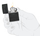 Набор ZIPPO Jack Daniels®: зажигалка с покрытием Black Matte и кожаный чехол в подарочной коробке