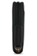 Кошелёк женский BUGATTI Banda, с защитой данных RFID, чёрный, кожа козы/полиэстер, 18,5х2х10 см