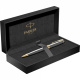 Шариковая ручка Parker Sonnet Grey Core GT Mblack в подарочной коробке
