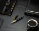 Ручка перьевая Parker "Ingenuity Black GT" перо: F, цвет чернил: blue/black, в подарочной упаковке.