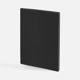 Ежедневник Flat Mini, недатированный, черный
