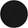 Наклейка тканевая Lunga Round, M, черная