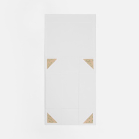 Коробка складная Quadra Fold, белая