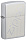 Зажигалка ZIPPO с покрытием Satin Chrome, латунь/сталь, серебристая, матовая, 38x13x57 мм