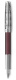 Перьевая ручка и чехол из кожи Parker Sonnet Premium Refresh RED CT, перо 18K, толщина F, цвет чернил black, в подарочной упаковке