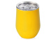 Вакуумная термокружка Sense, непротекаемая крышка, крафтовая упаковка, желтый